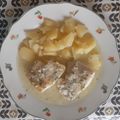 El cooksnap de Marta Ramos Márquez cuando hizo Bacalao al horno con patatas.