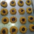 Cooksnap dari tari lestari untuk resep STRAWBERRY, BLUEBERRY THUMBPRINT COOKIES | KUE KERING LEBARAN