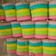 Cooksnap dari Ruro Masruroh untuk resep Mini Rainbow Roll cake ala 