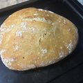 El cooksnap de cristinarecetas cuando hizo Pan de Masa madre.