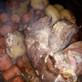 El cooksnap de Alejandro Fuentes cuando hizo Matambre arrollado al horno con papas sabor khnor ajo y cebolla.