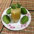 Sudipa Gope's cooksnap of when they made Aam Panna.