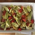 Garrett Groszko's cooksnap of when they made Roasted fennel, new potato and tomato stew.