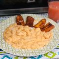 El cooksnap de Ingrid Sánchez cuando hizo Gnocchi con salsa de 4 quesos y Ragú de chorizo.