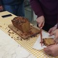 El cooksnap de Sandra Dacosta Estevez cuando hizo Budín navideño crujiente con frutos secos y manzanas de invierno.