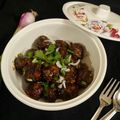 Mauli Mankad's cooksnap of when they made કોબીજ ના ડ્રાય મંચુરિયન (Cabbage Dry Manchurian Recipe In Gujarati).