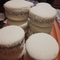 El cooksnap de Alicia Fernandez cuando hizo Alfajor de Maicena con aceite, económico relleno con crema de 🍫.