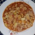El cooksnap de Veronica Gómez cuando hizo Guiso de mondongo y garbanzo.