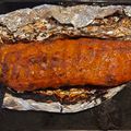 El cooksnap de Luis Brime cuando hizo 535. Costillar a la miel y mostaza (principal carne).
