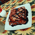 El cooksnap de Rocio Germanetti cuando hizo Waffles de chocolate (y sin wafflera).