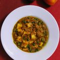 Richa Vardhan का कुकस्नैप जब उन्होंने मटर पनीर (matar paneer recipe in Hindi) बनाया था।