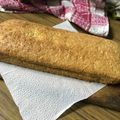 El cooksnap de Majo cuando hizo Budín rápido de coco.