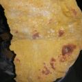 کوک اسنپ دوقلوها بعد از امتحان کردن نان خلفه.