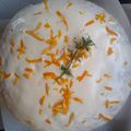 El cooksnap de Nadia Zacarias cuando hizo Carrot cake para el mate del finde.