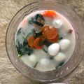 Cooksnap dari Qomy Nurlaila untuk resep Bobor Bayam Telur Puyuh