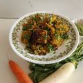 Bina Mithani's cooksnap of when they made મૂળા અને મૂળા ભાજી ના મુઠિયા.