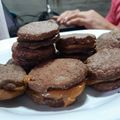 El cooksnap de Romina Borkowsky cuando hizo Alfajores de chocolate fáciles y económicos.