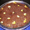 El cooksnap de Natalia Carolina cuando hizo Brownie tres minutos (microondas) .