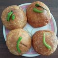 Jayshree Doshi's cooksnap of when they made મગ દાળ કચોરી (Moongdal Kachori recipe in Gujarati) (Jain).