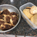El cooksnap de Carla cuando hizo Galletitas de Polenta con/sin chocolate🍪🥮🌕.