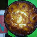 El cooksnap de Lucrecia Bordet cuando hizo Torta de manzana invertida con yogur.