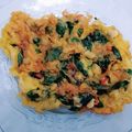 Cooksnap dari Yoleen Wang untuk resep Telur Dadar Daun Kemangi