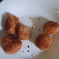 El cooksnap de Felipe Salas cuando hizo Bolitas de arroz rellenas de queso.