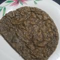 El cooksnap de Liliana Meliá cuando hizo Tacos de lentejas.