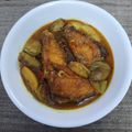 Sunanda Das's cooksnap of when they made আলু পটল দিয়ে কাতলা মাছের ঝাল (aloo potol diye katla macher jhol recipe in Bengali).