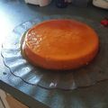 El cooksnap de qmarcos21 cuando hizo Quesillo de mango (flan).