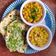 Noopur का कुकस्नैप जब उन्होंने कढ़ाई छोले और बटर नान (Kadai chole aur butter naan recipe in Hindi) बनाया था।