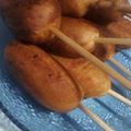 El cooksnap de Daiana Artiles cuando hizo Banderillas de Salchichas.
