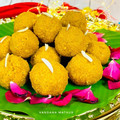 Vandana Mathur का कुकस्नैप जब उन्होंने बेसन के लडडू (besan ke ladoo recipe in Hindi) बनाया था।