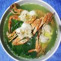 Cooksnap của Phuong Lan Doan khi họ làm theo món Rau mồng tơi nấu ghẹ