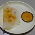Falguni Shah's cooksnap of when they made દેવાંગીરી બેને(બટર) ઢોસા.
