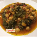 Cooksnap από zinovia papa στη συνταγή 💖 Espinacas con garbanzos (για διαβητικούς)