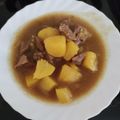 El cooksnap de Pedro cuando hizo Estofado de ternera blanca.