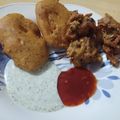 Hadia Hassan 😍's cooksnap of when they made Piyaz,Aalu,tamater mix pakora and Aalu chips paora.