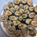 Cooksnap của Nhunhi Vo khi họ làm theo món Cơm Cuộn Hàn Quốc (KimBap)