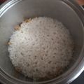 El cooksnap de yayita cuando hizo Arroz blanco.