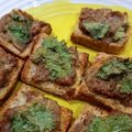 รูป Cooksnap ของ Pollakit Siwaphiromrat เมื่อเขาทำ ขนมปังหน้าหมู หม้อทอดไร้น้ำมัน