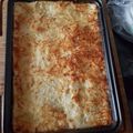 El cooksnap de Vicente cuando hizo Lasaña de carne y verduras.