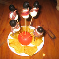 El cooksnap de Rosa Cintas cuando hizo Brochetas de huevos de codorniz.