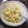 El cooksnap de Delia Rodríguez López cuando hizo Arroz con champis y patata en salsa rubia 😋.