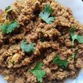 Nimra Ch's cooksnap of when they made Shinwari beef tomato qeema karahi.