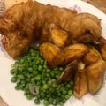 Thomas Guy's cooksnap of when they made Beer Battered Fish and Chips.