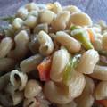 El cooksnap de Feer Villarruel cuando hizo Fideos con verdura salteadas.