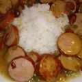 Rewwdog's cooksnap of when they made Red beans and rice with smoked sausage.