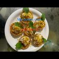 Bhavana Shah's cooksnap of when they made પાપડ ચાટ પૂરી (Papad Chaat Puri Recipe In Gujarati).
