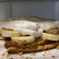 El cooksnap de MaRia LauRa cuando hizo Pay de plátano, dulce de leche y crema (banoffee).